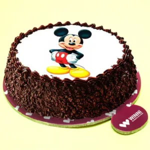 Mickey Mouse Blackforest Cake